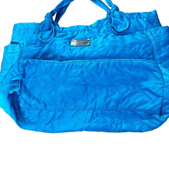 Marc by Marc Jacob’s tote quilted tote shoulder bag blue - Picture 9 of 9